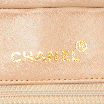 Chanel Lambskin Chevron Quilted Shoulder Bag Beige 6 of 14