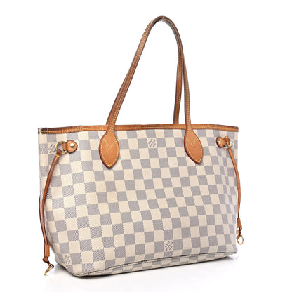 Louis Vuitton Damier Azur Neverfull PM 2 of 10