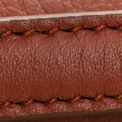 Loro Piana Grained Calfskin L19 Extra Pocket Pouch Kummel 10 of 10