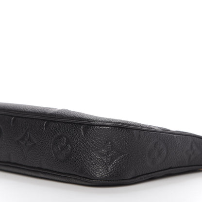 Louis Vuitton Empreinte Monogram Giant Multi Pochette Accessories Large Pochette Black 7 of 9