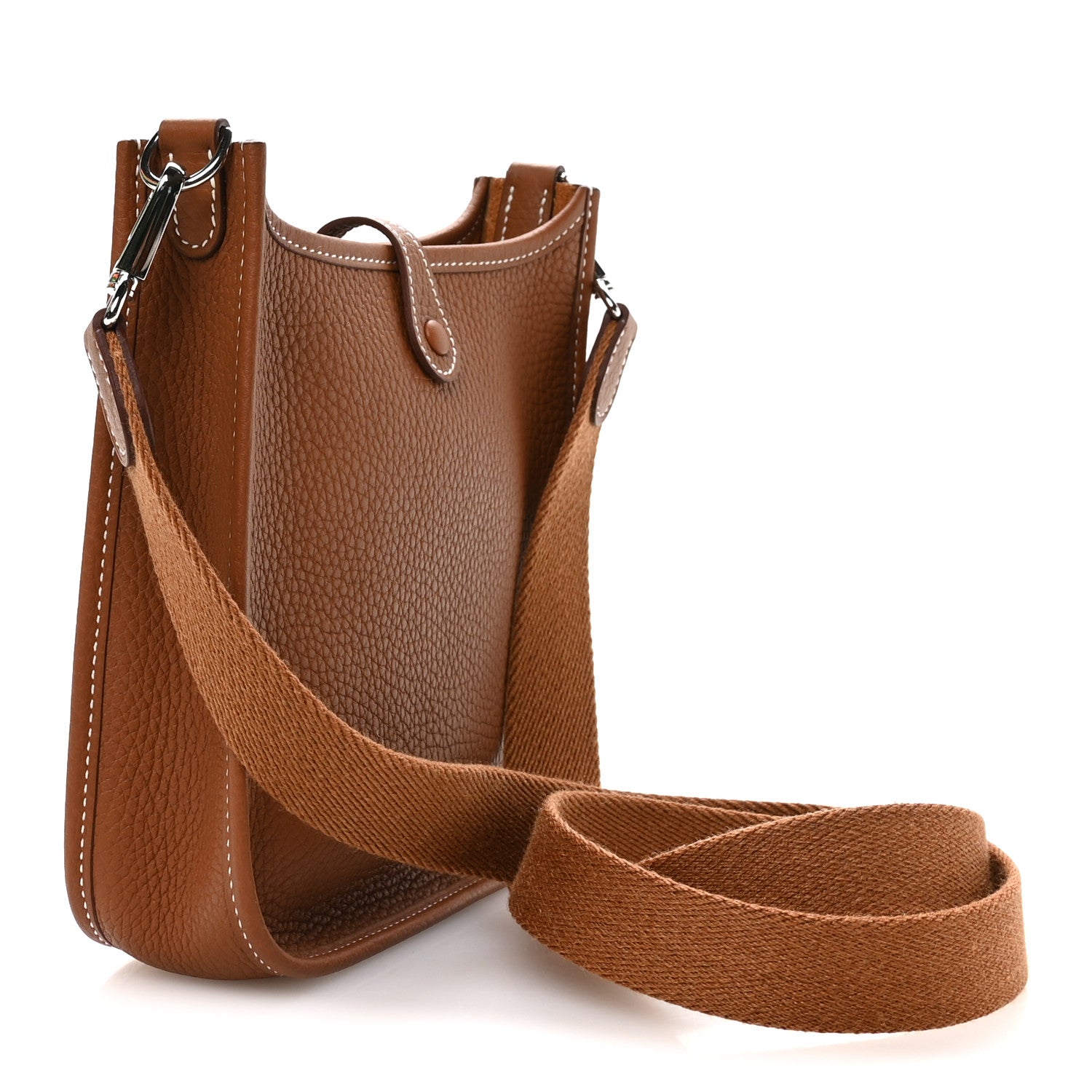 HERMESエブリンTPMゴールド Hermes Taurillon Clemence Evelyne TPM Gold 1875987 – FASHIONPHILE