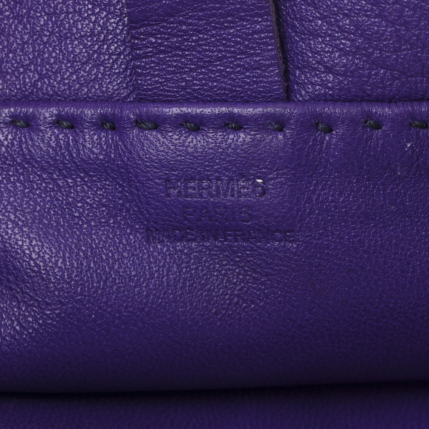 Lambskin Clou De Selle Pouch Crocus