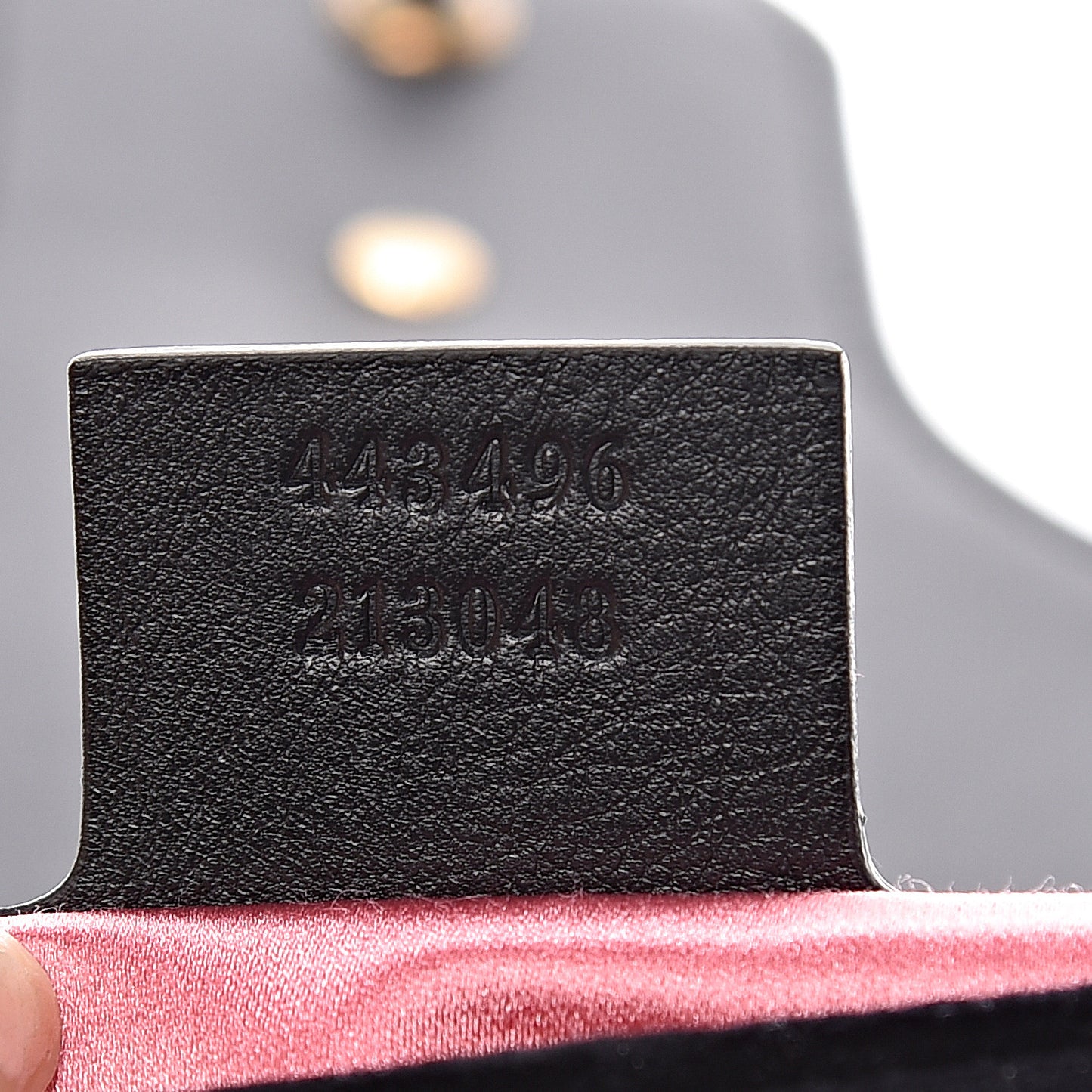 Velvet Matelasse Medium GG Marmont Shoulder Bag Black