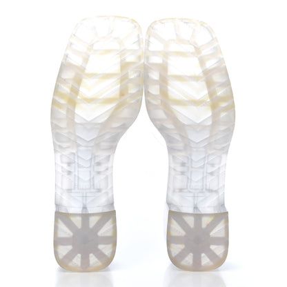 Gucci Rubber Gucci Logo Womens Platform 20/60mm Slide Sandals 39 Transparent 5 of 13