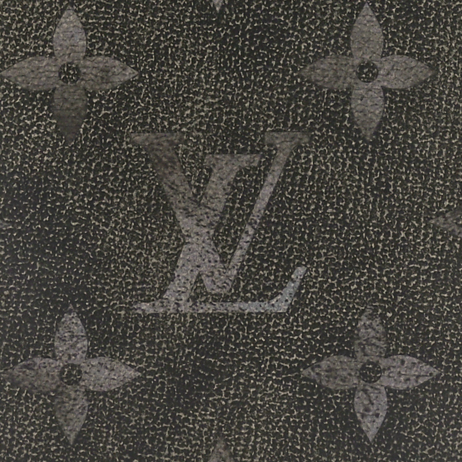 Louis Vuitton Brushed Monogram Pocket Organizer Black White 7 of 7