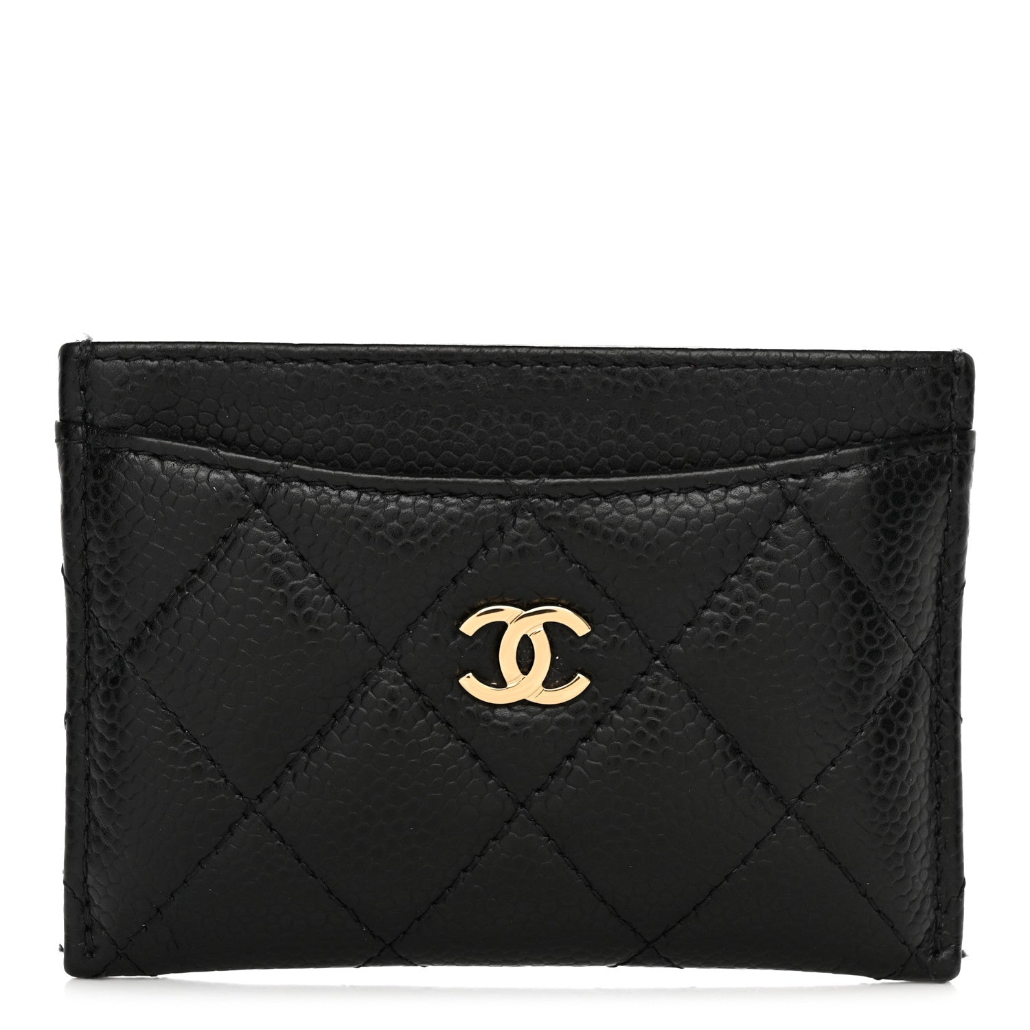 Chanel Caviar Quilted Card Holder Black 1 of 8