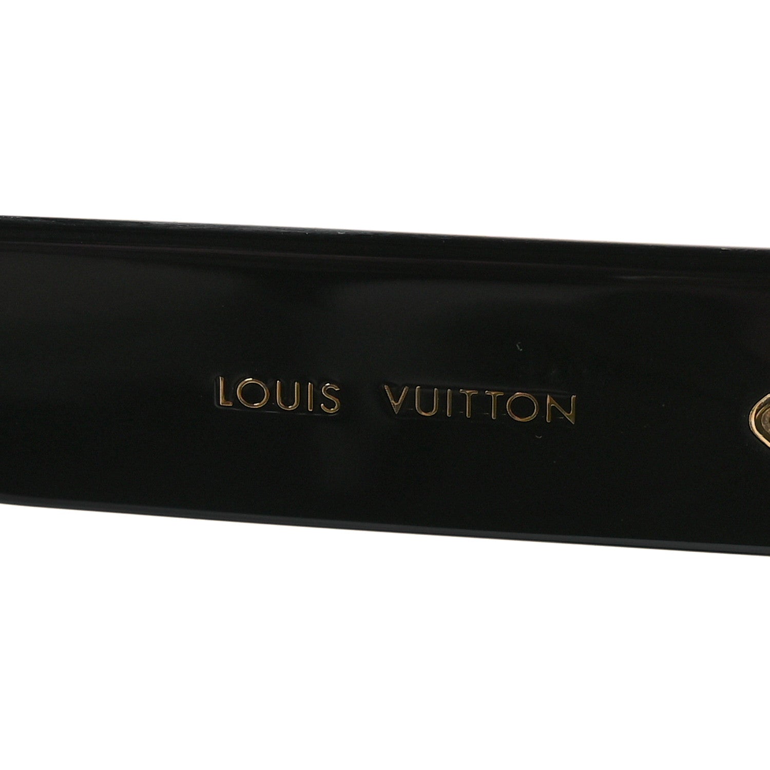 Louis Vuitton Acetate LV Circle Cat Eye Sunglasses Z2109W Black 6 of 8