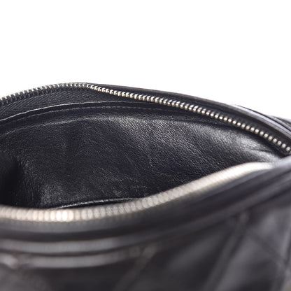 Chanel Lambskin Quilted CC Tassel Camera Case Black 9 of 19