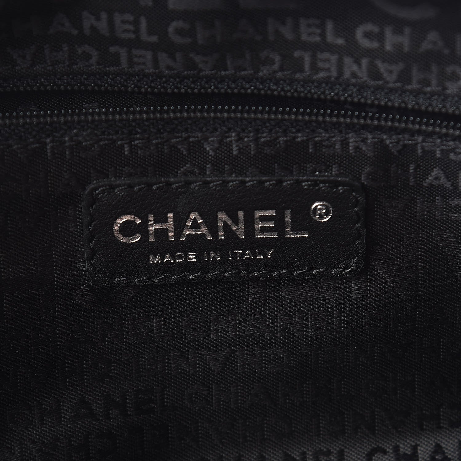 Chanel Distressed Lambskin Small Lady Braid Tote Black 6 of 10