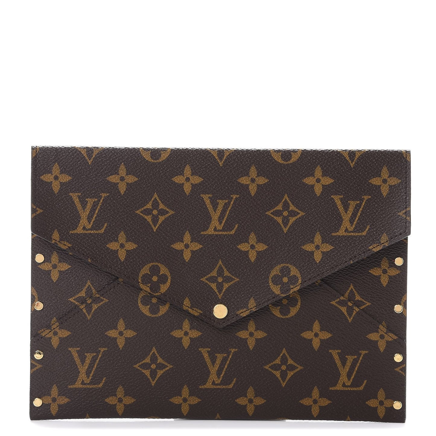 Monogram Rivets Enveloppe