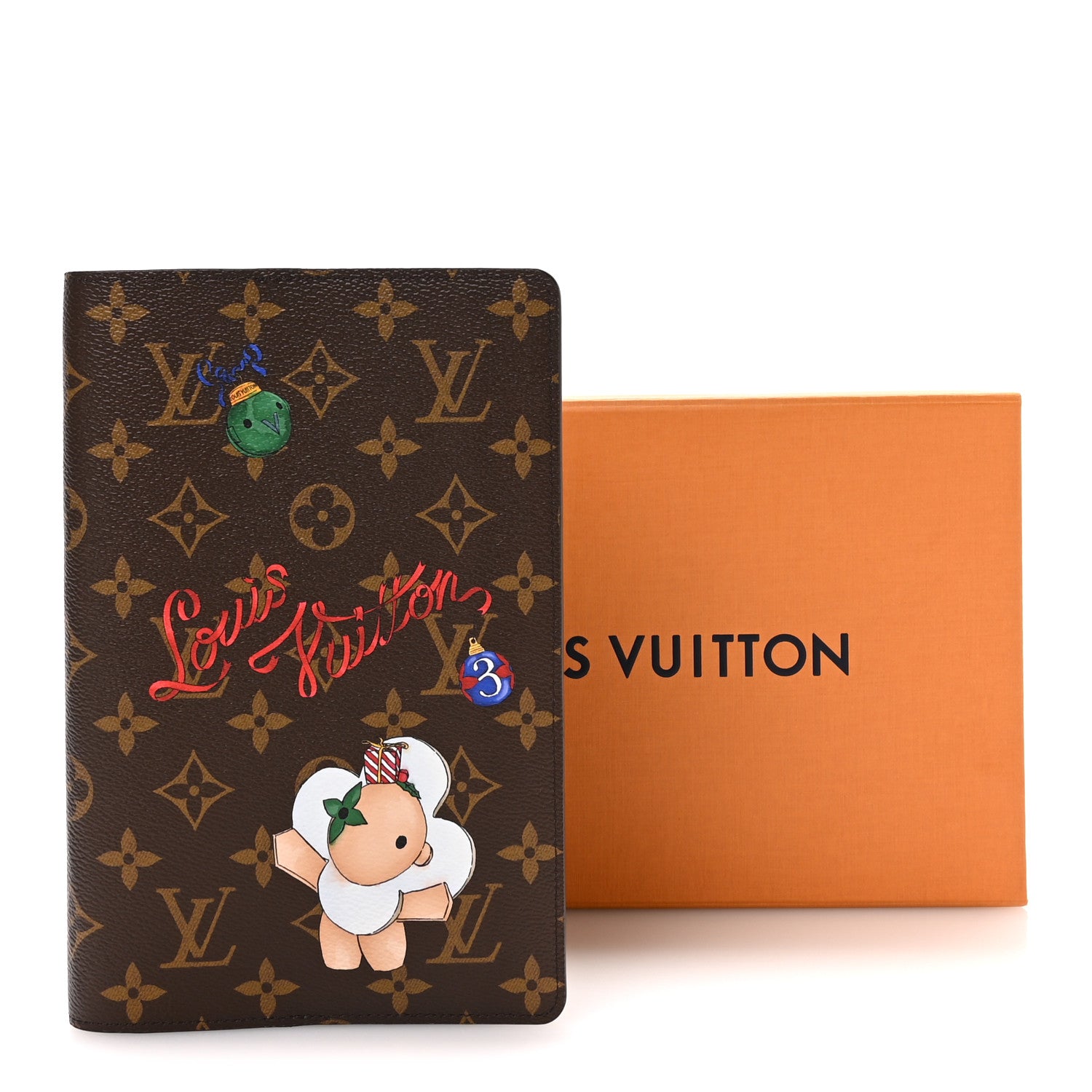 Louis Vuitton Monogram Vivienne Notebook Cover MM Brown 1882408
