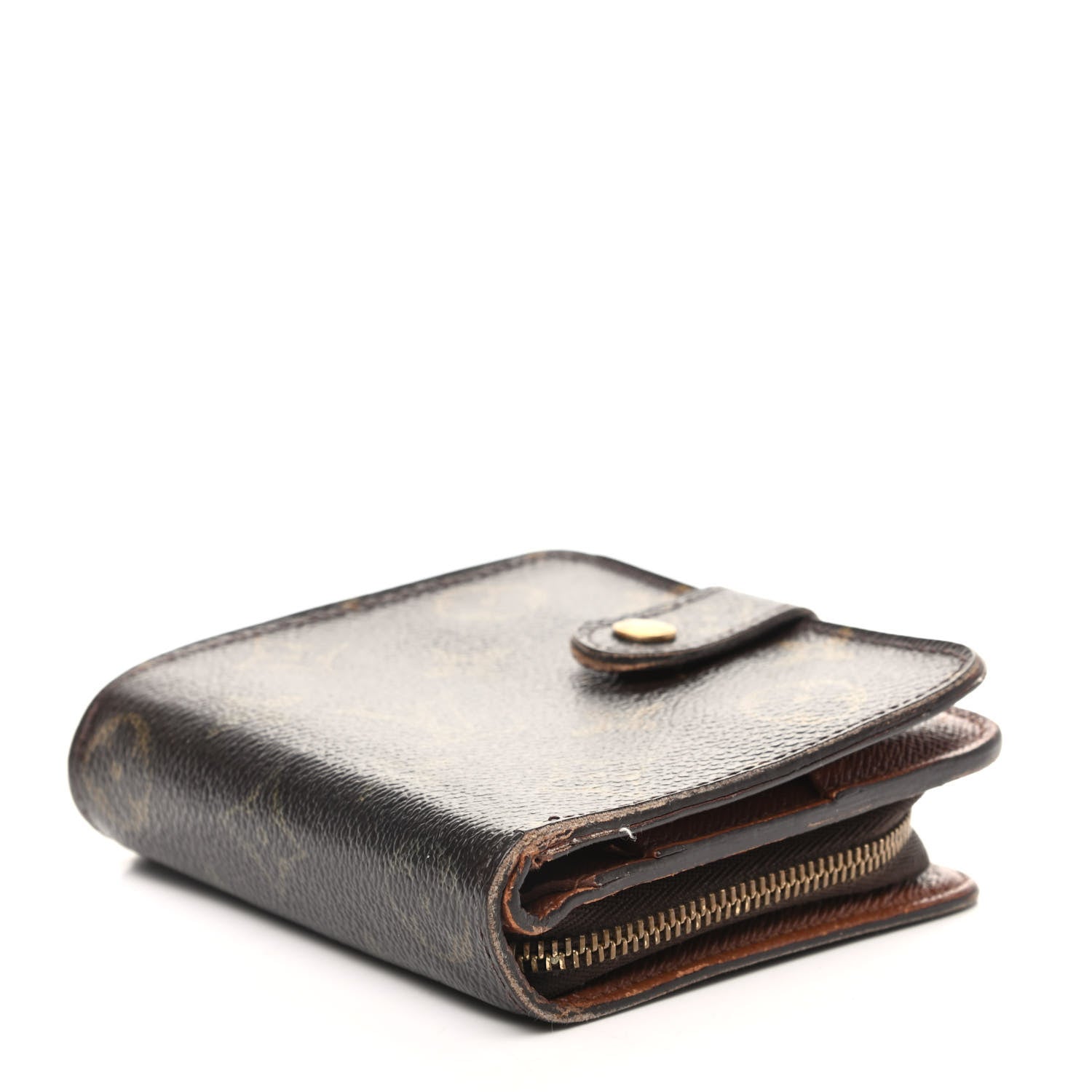 Louis Vuitton Monogram Compact Zippe Zipped Wallet 4 of 9