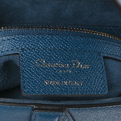 Christian Dior Grained Calfskin Saddle Bag Turquoise 6 of 10