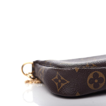Louis Vuitton Monogram My LV Heritage Mini Pochette Accessories Black Bleu Clair 8 of 11