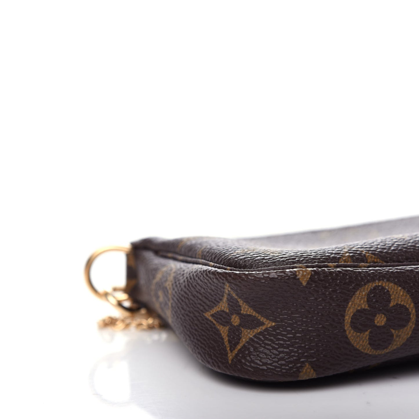 Monogram My LV Heritage Mini Pochette Accessories Black Bleu Clair