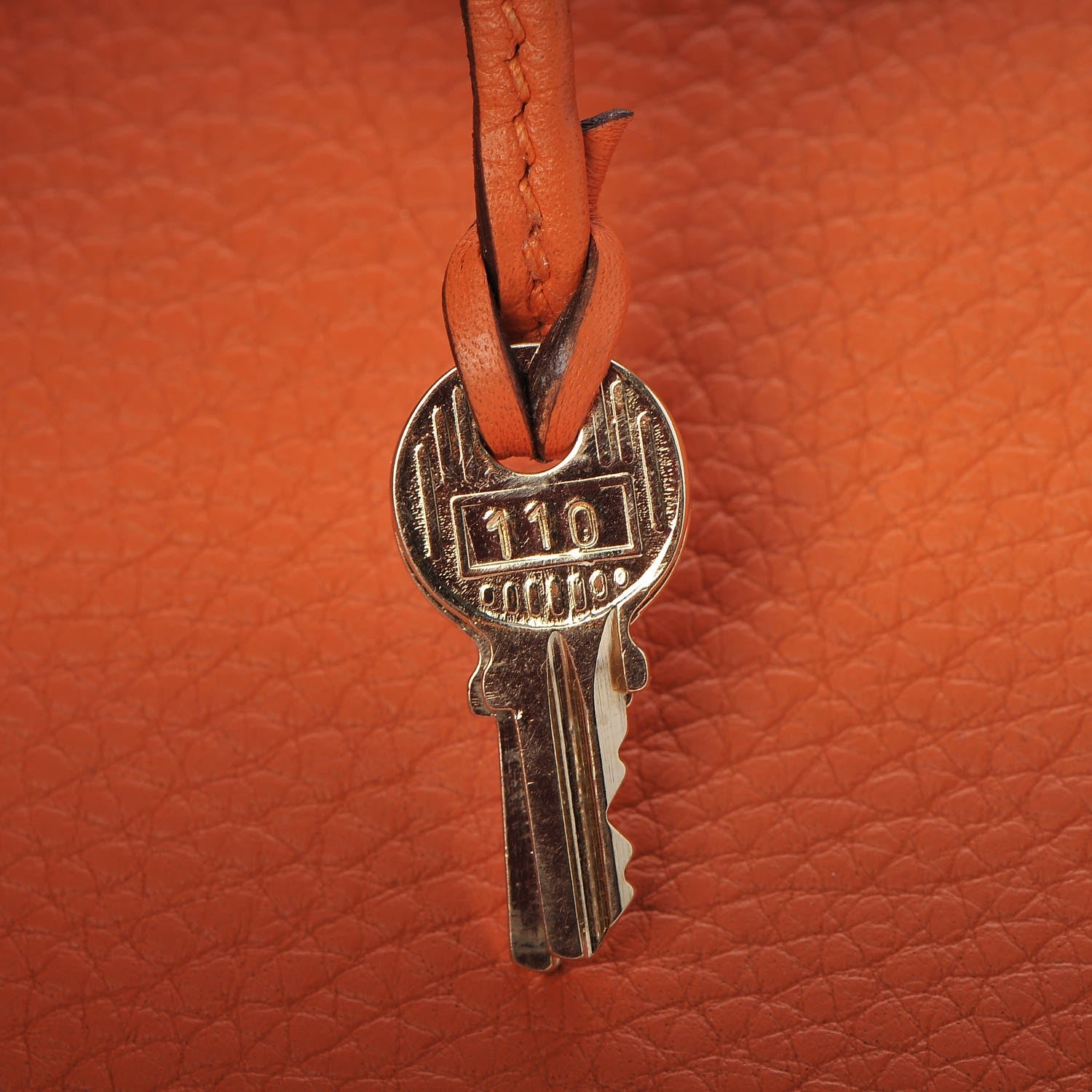 Hermes Taurillon Clemence Birkin 35 Orange 22 of 33