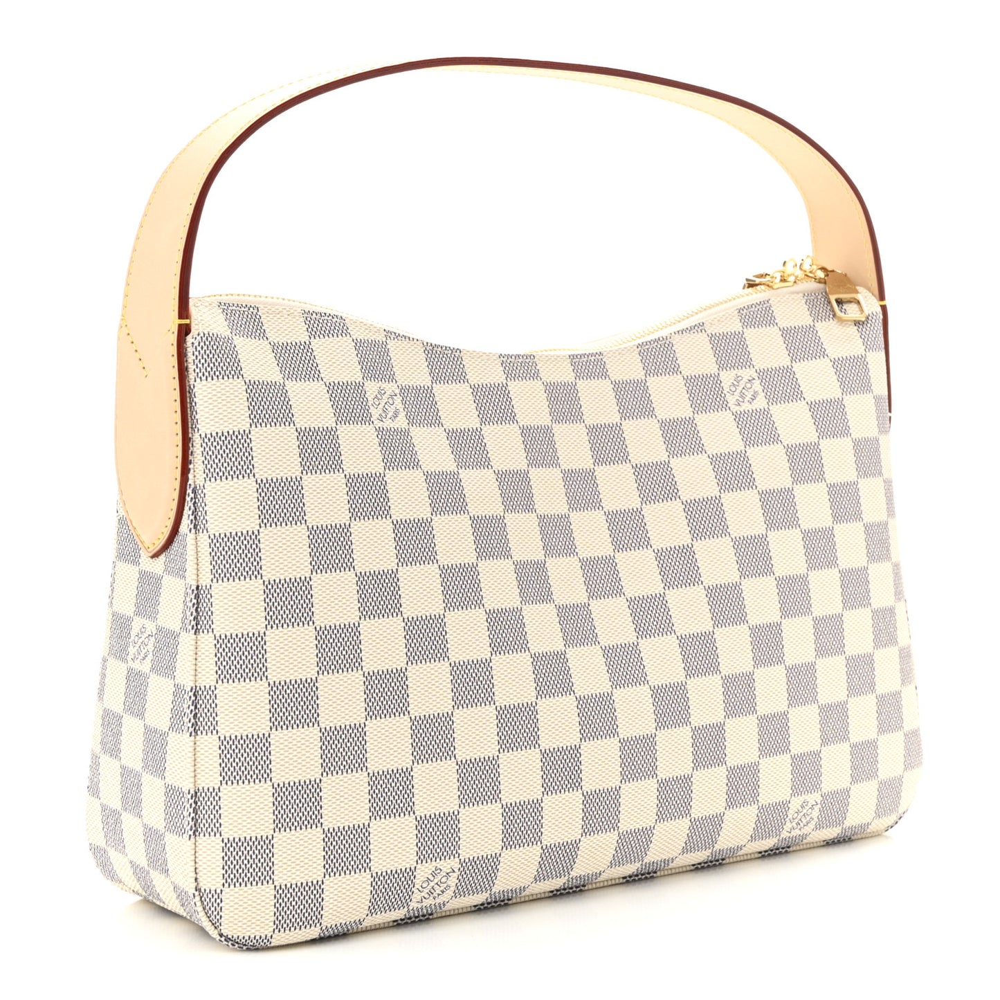Damier Azur Slouchy PM Rose Ballerine