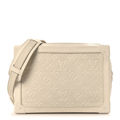 Louis Vuitton Taurillon Monogram Solar Ray Soft Trunk Powder White 1 of 11
