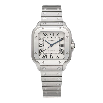 Cartier Stainless Steel 35mm Santos de Cartier Automatic Watch 1 of 5