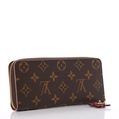 Louis Vuitton Monogram Blooming Flowers Clemence Wallet 3 of 9