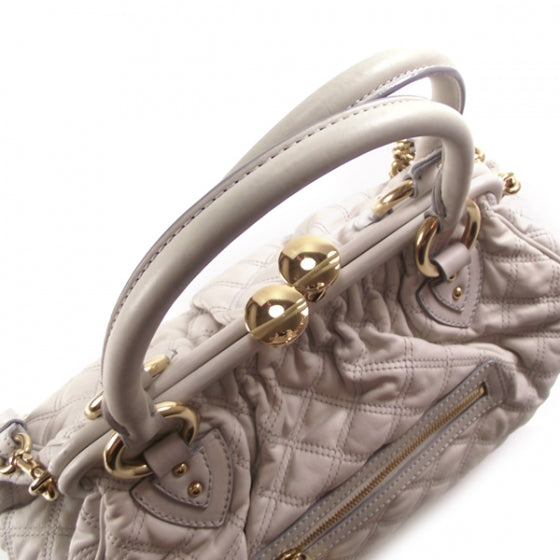 Marc Jacobs Quilted Leather Stam Stone 6 of 11
