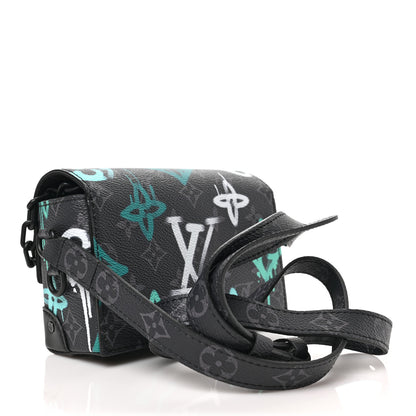 Louis Vuitton Monogram Eclipse Steamer Wearable Wallet Graffiti Multicolor 3 of 8