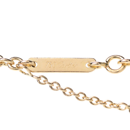 Cartier 18K Pink Yellow White Gold Trinity Pendant Necklace 4 of 5
