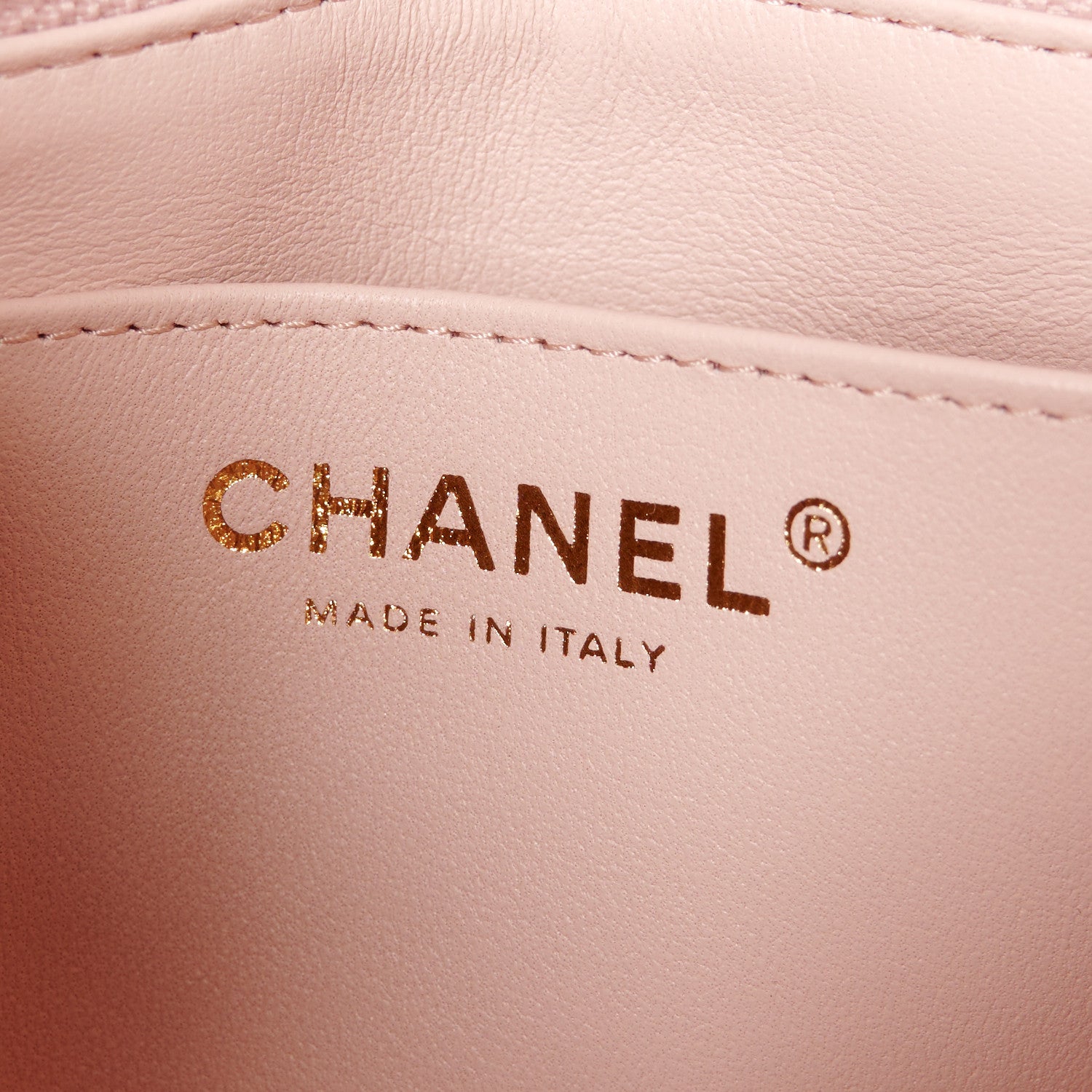 Chanel Lambskin Quilted Mini Square Flap Light Pink 6 of 13