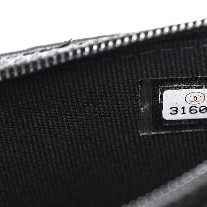 Chanel Calfskin Quilted Maxi Pearls Clutch With Chain Black 8 of 13