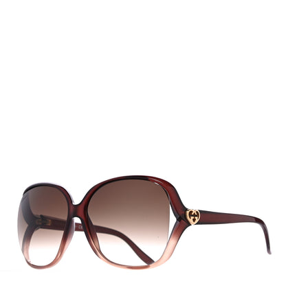 Gucci Acetate Lovely GG Sunglasses GG3500S Brown 1 of 7