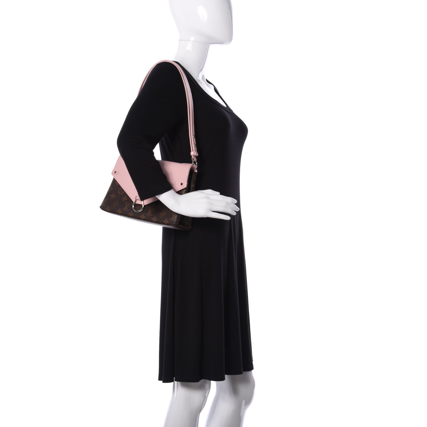 Monogram Epi Saint Michel Rose Ballerine