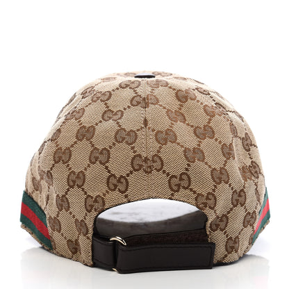 Gucci Monogram Web Baseball Hat L Beige Cocoa 4 of 6