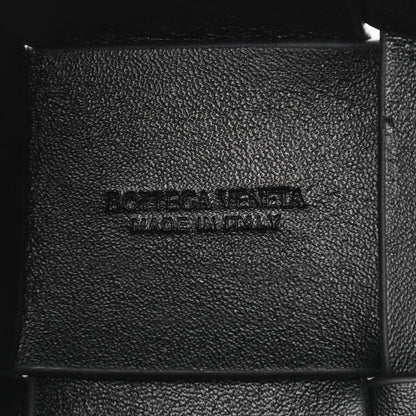 Bottega Veneta Nappa Maxi Intrecciato Mini Cassette Bucket Bag Black 6 of 9