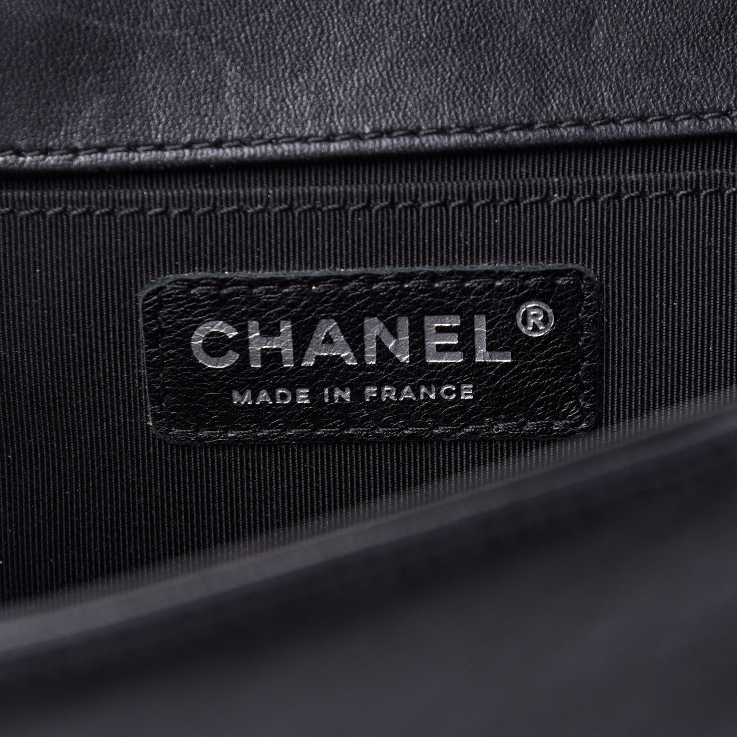 Chanel Lambskin Quilted Medium Boy Flap Black 6 of 11