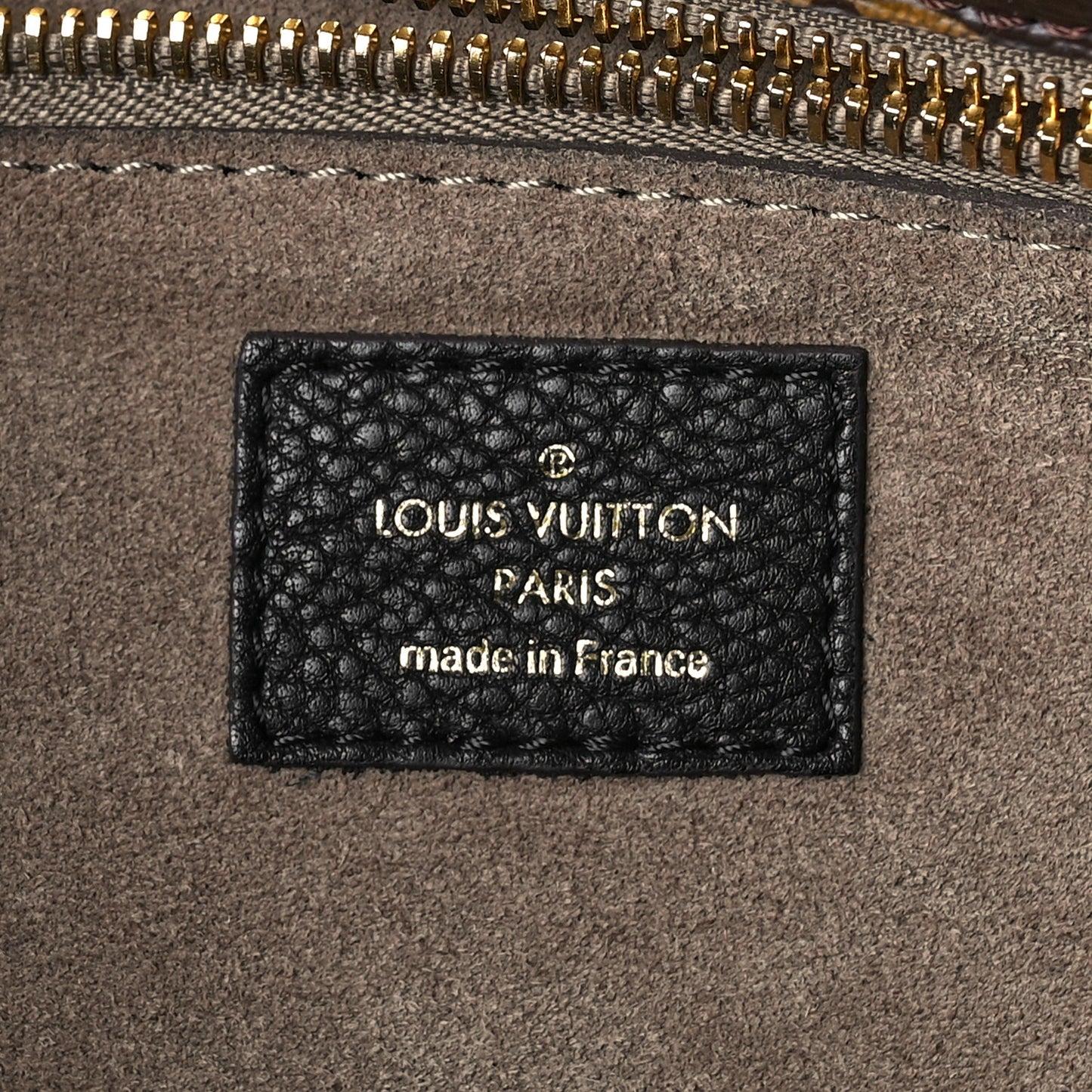 Monogram Tote W PM Black
