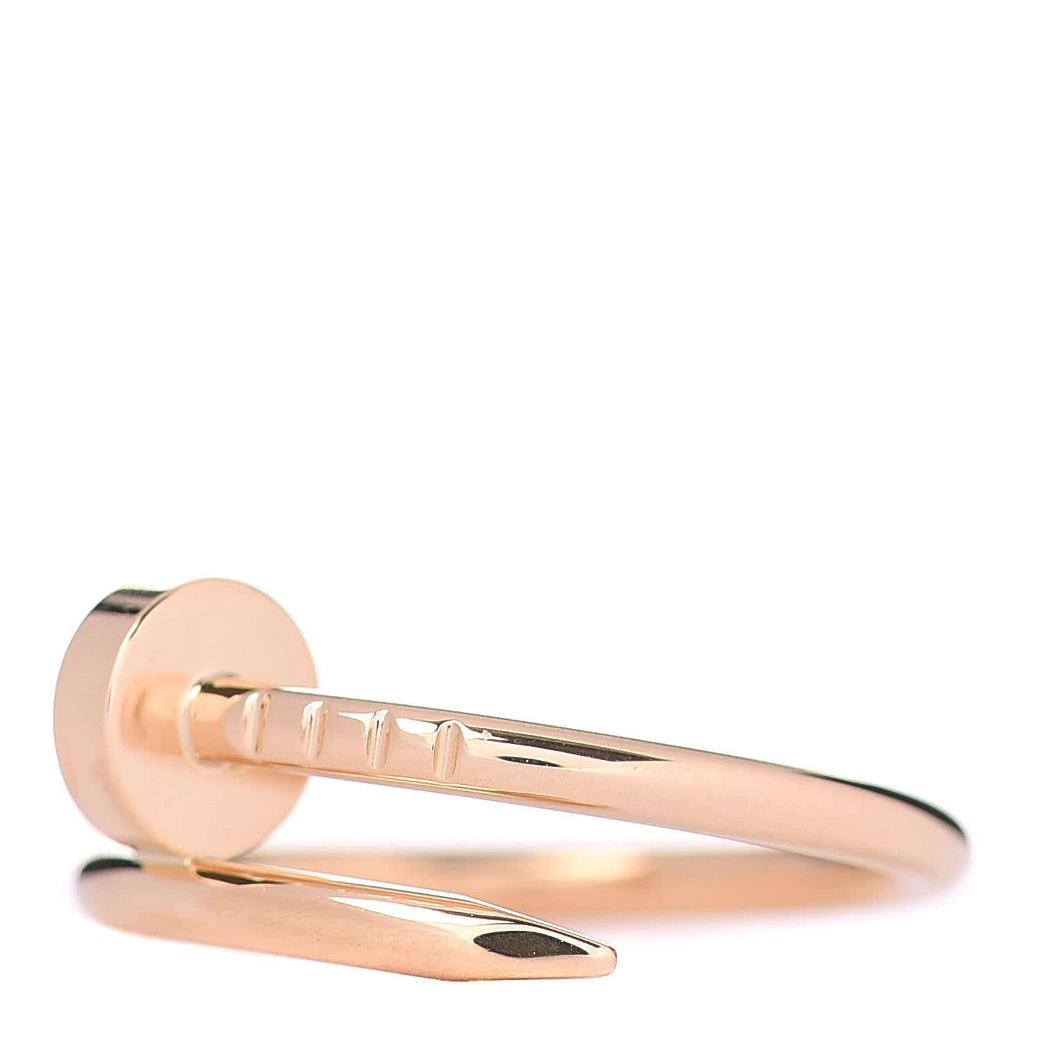 Cartier 18K Yellow Gold Small Juste Un Clou Ring 47 4 3 of 5
