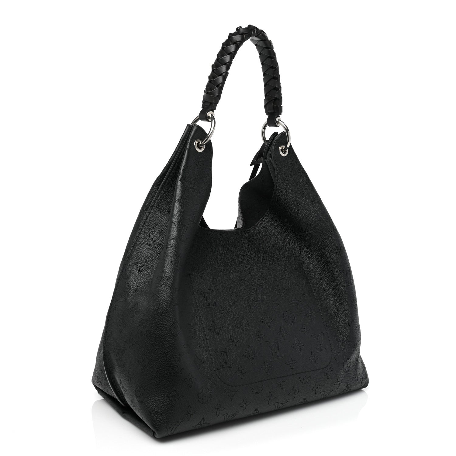 Louis Vuitton Mahina Carmel Hobo Black 3 of 14