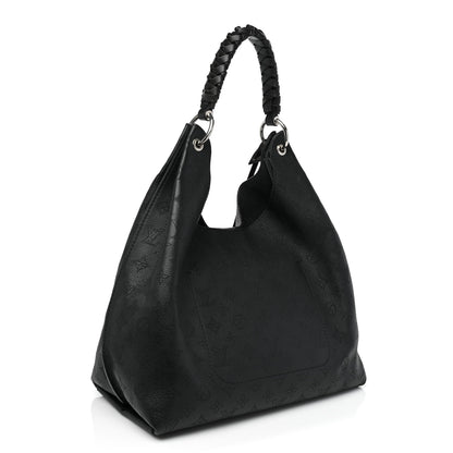 Louis Vuitton Mahina Carmel Hobo Black 3 of 14