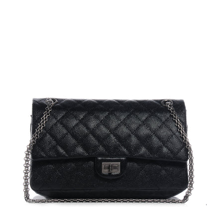 Chanel Caviar 2.55 Reissue 226 Flap Black 1 of 9