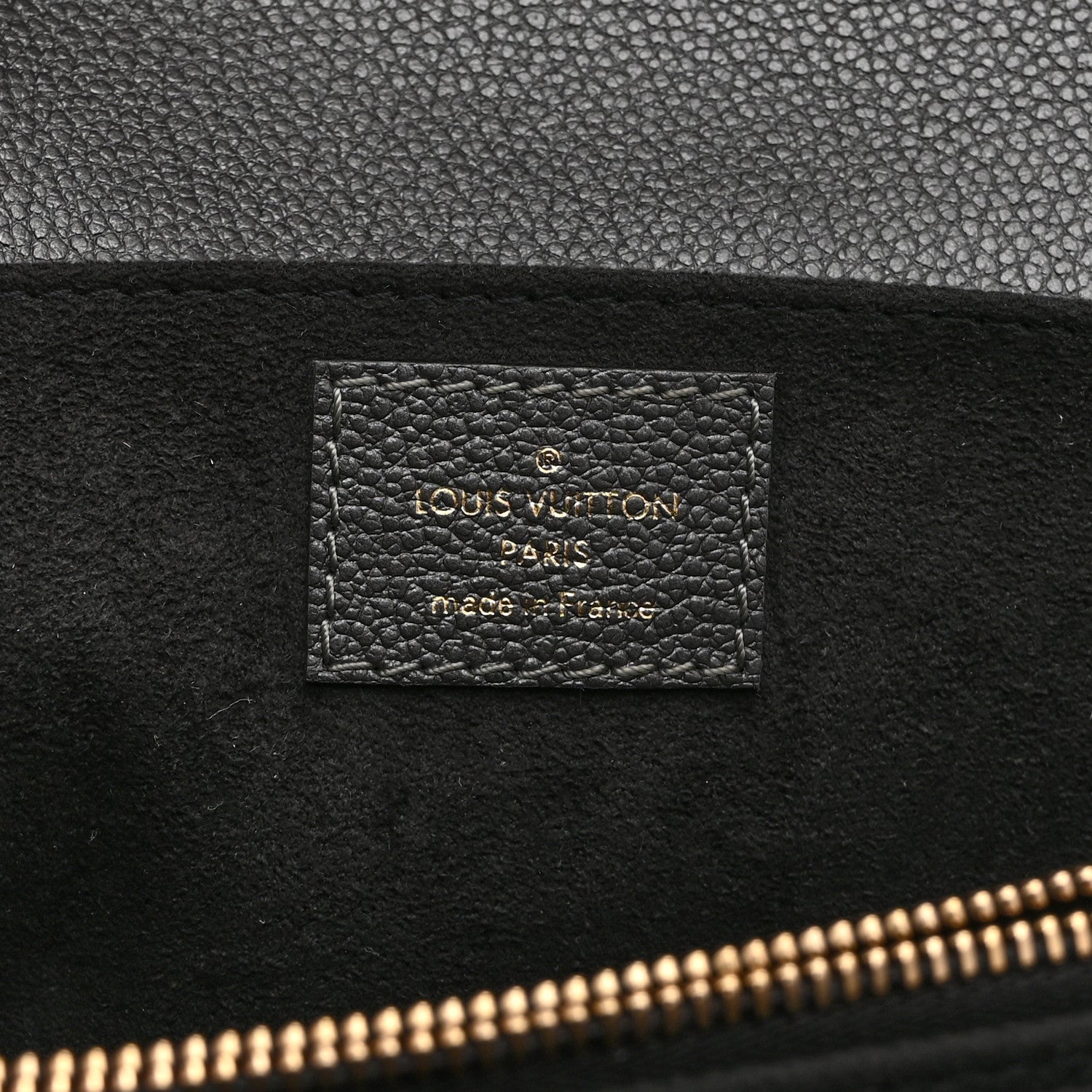 Louis Vuitton Shimmery Empreinte LV Ski Pochette Metis East West Gun Metal 6 of 9