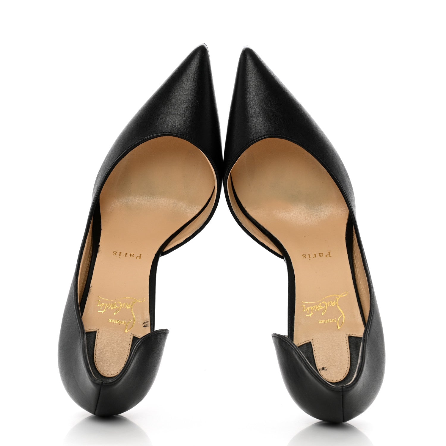 Christian Louboutin Shiny Nappa Iriza 85 Pumps 39.5 Black 2 of 10
