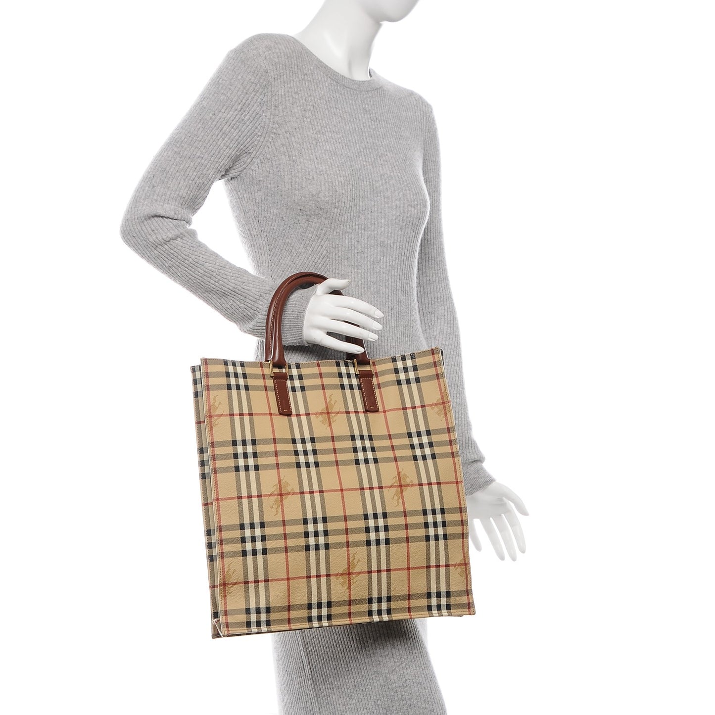 Haymarket Check Portrait Tote