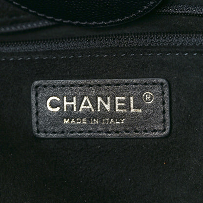 Chanel Caviar Medium Studded Deauville Tote Black 6 of 12