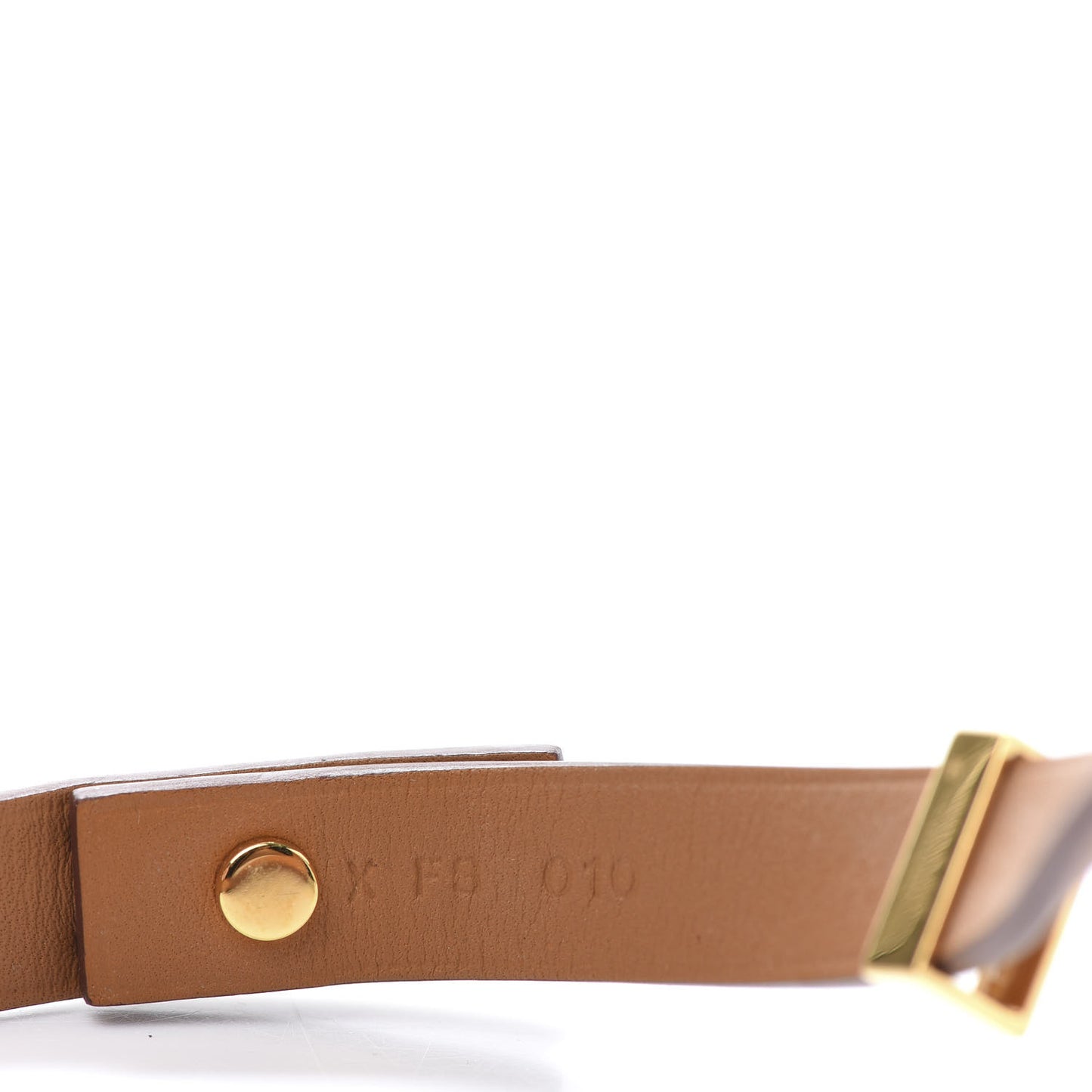 Swift Mini Dog Carrees Bracelet T2 Gold