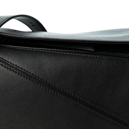 Loewe Calfskin Small Puzzle Edge Bag Black 8 of 11