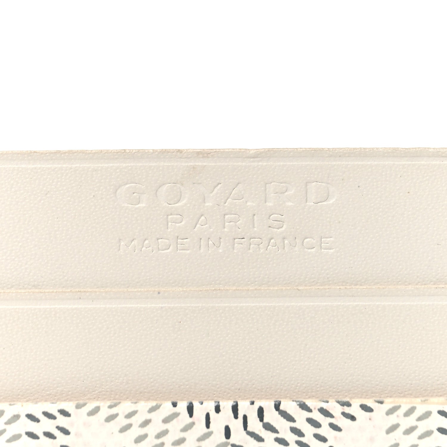 Goyard Goyardine Saint Sulpice Card Holder White 6 of 6
