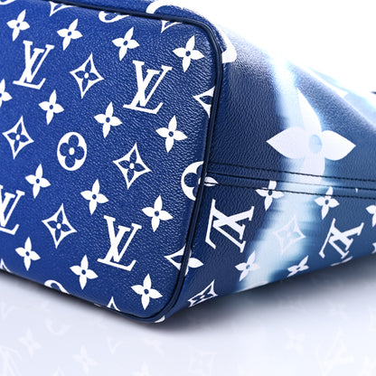Louis Vuitton Monogram Escale Neverfull MM Blue 9 of 9