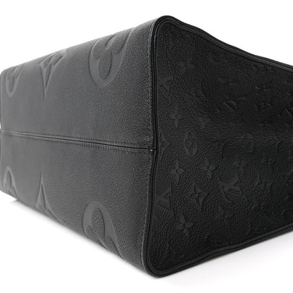 Louis Vuitton Empreinte Monogram Giant Onthego GM Black 9 of 9