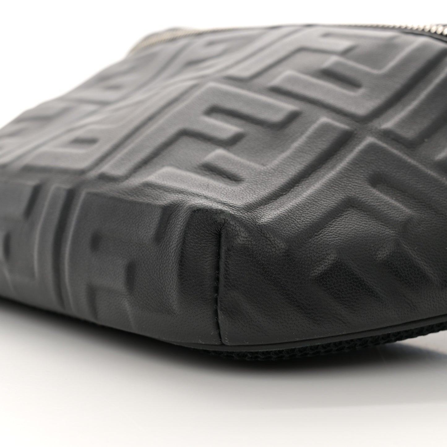 Nappa FF 1974 Embossed Belt Bag Black
