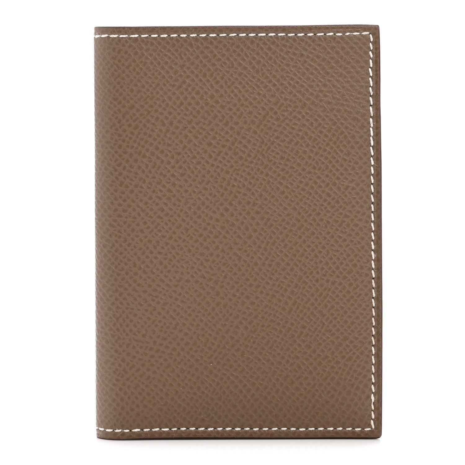 Hermes Epsom MC2 Euclide Card Holder Case Etoupe 1 of 8